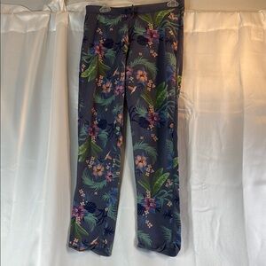 Floral Patterned Pants